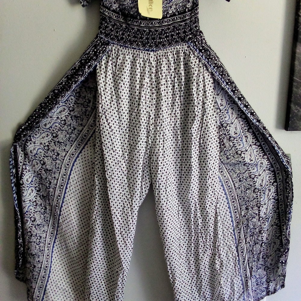Bohemian Patterned Women's Jumpsuit